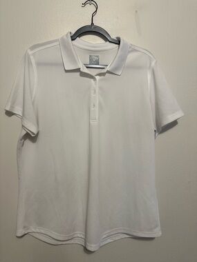 Callaway Opti-Dri Mens 2XL XXL White Golf Polo Shirt